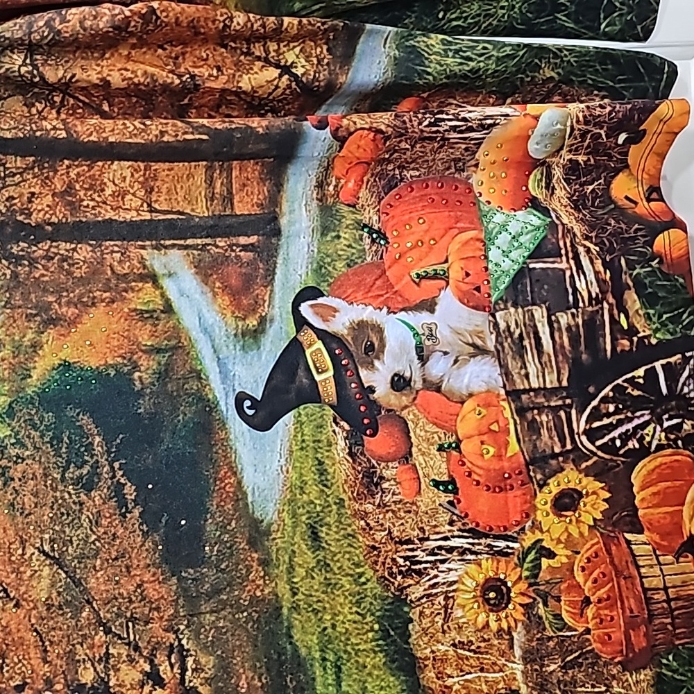 Gloria Vanderbilt Halloween Shirt Size L - Picture 3 of 12